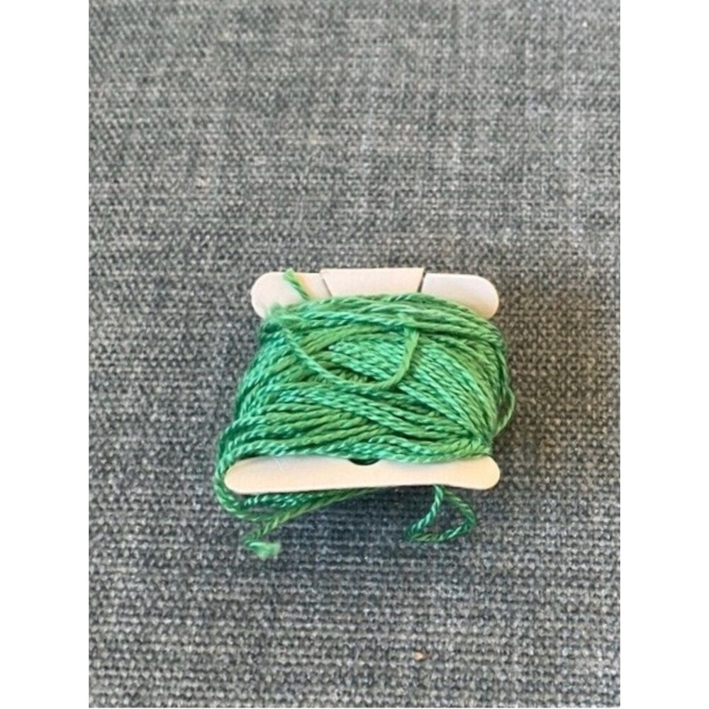 Green Needlepoint Thread Yarn